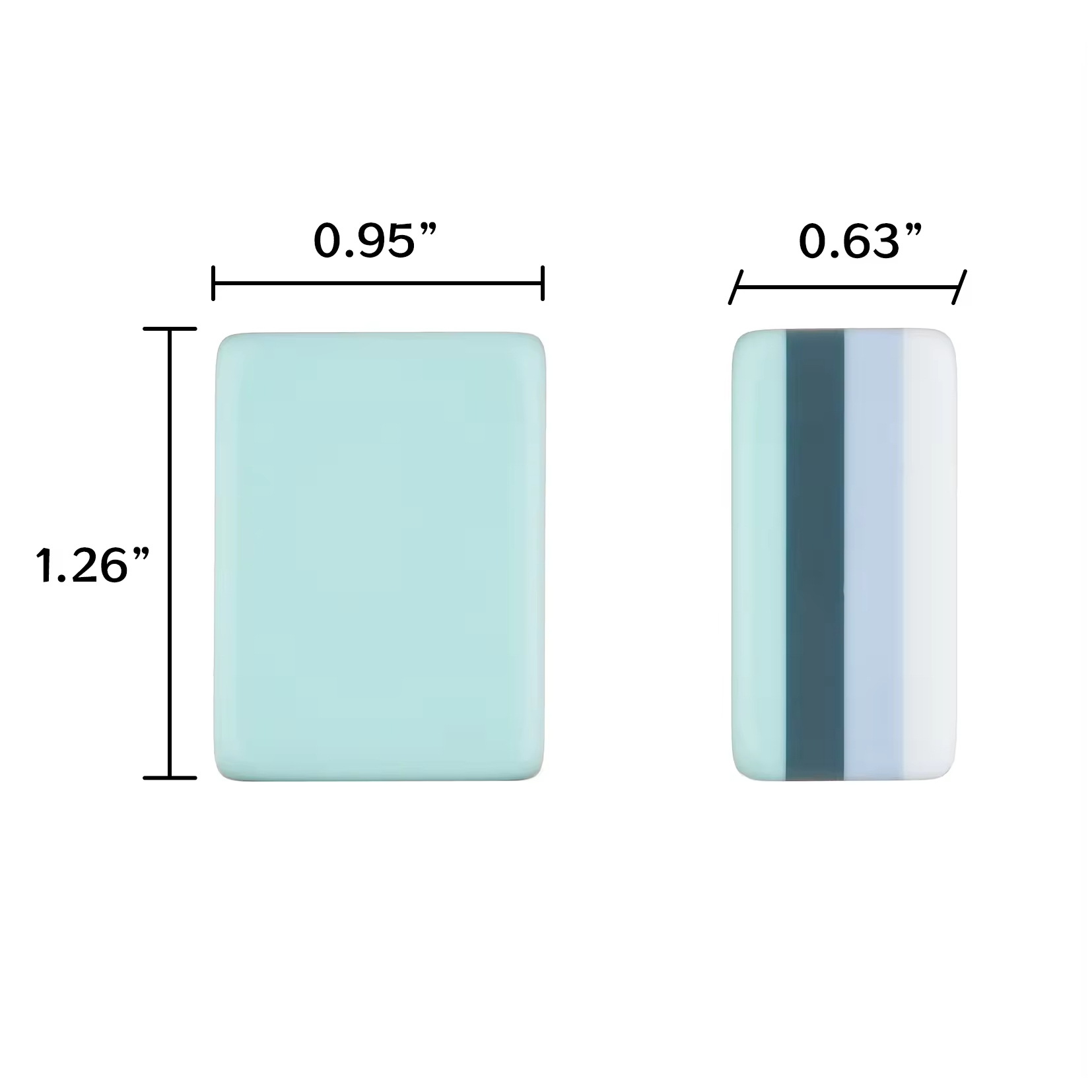 Mint Mahjong Tiles Set